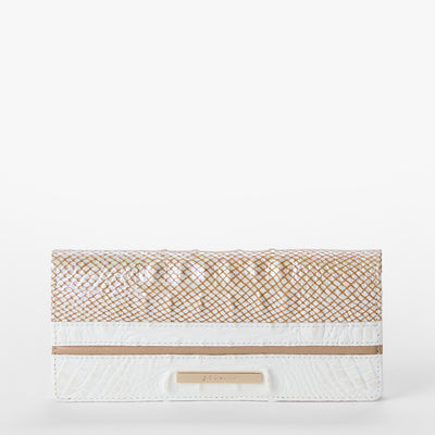 Sea Salt White Colada Ady Wallet Front View