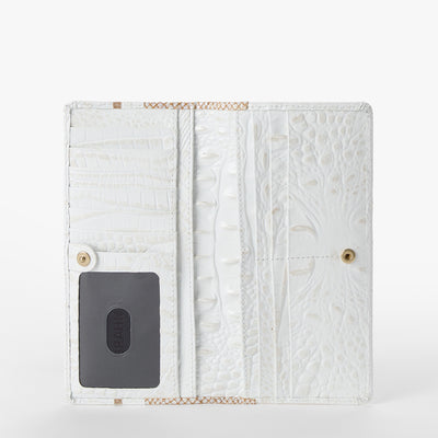 Sea Salt White Colada Ady Wallet Open View