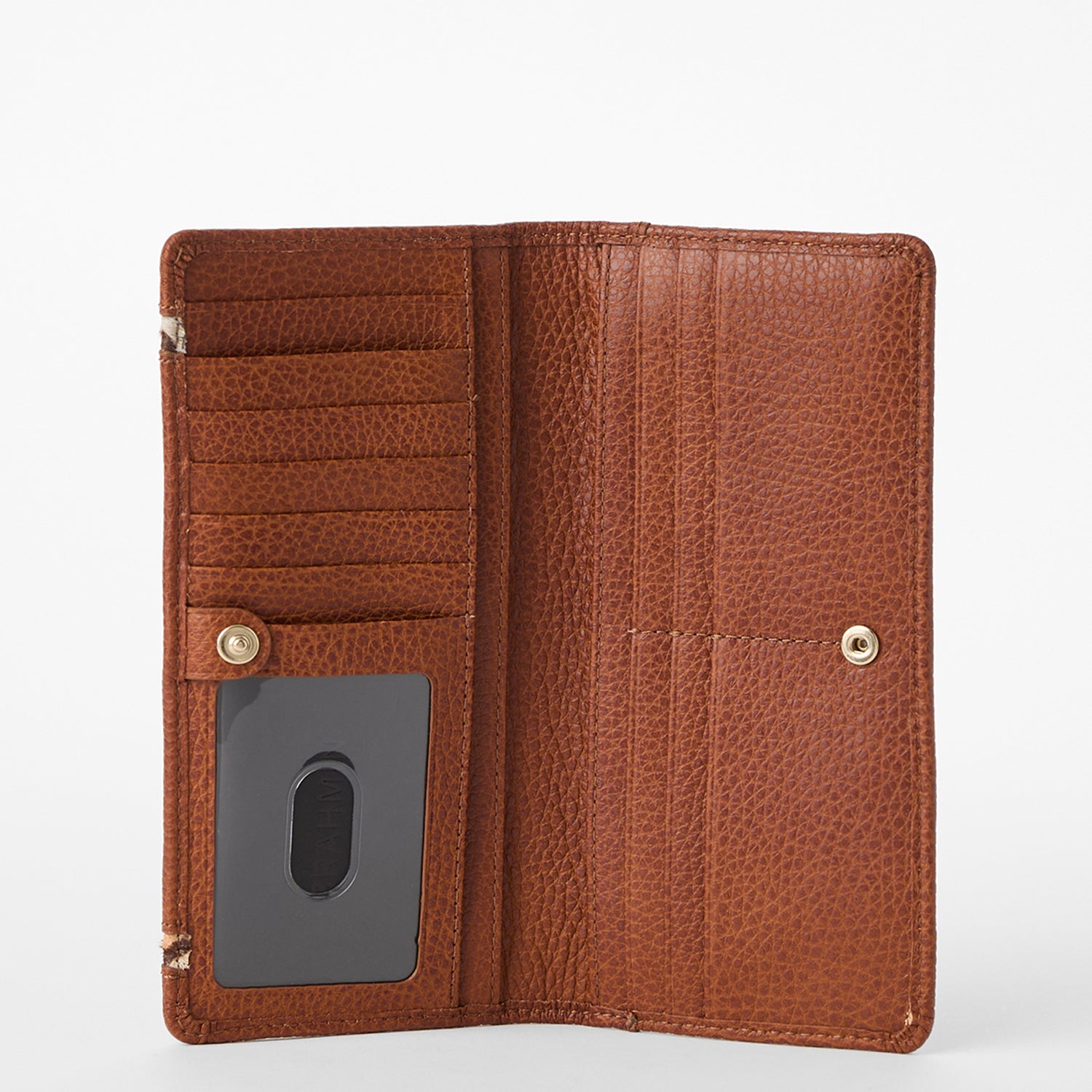 Ady Wallet | Tobacco Cherrywood | BRAHMIN