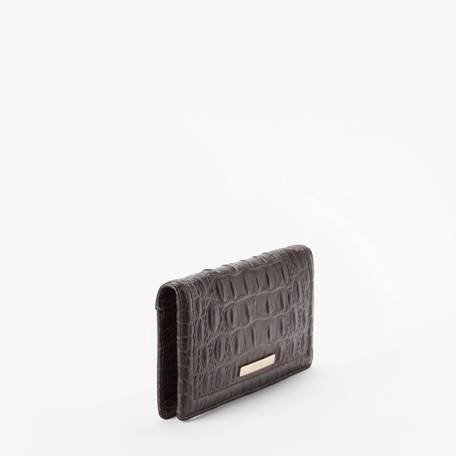 Ady Leather Wallet | Chocolate Alden Road | BRAHMIN