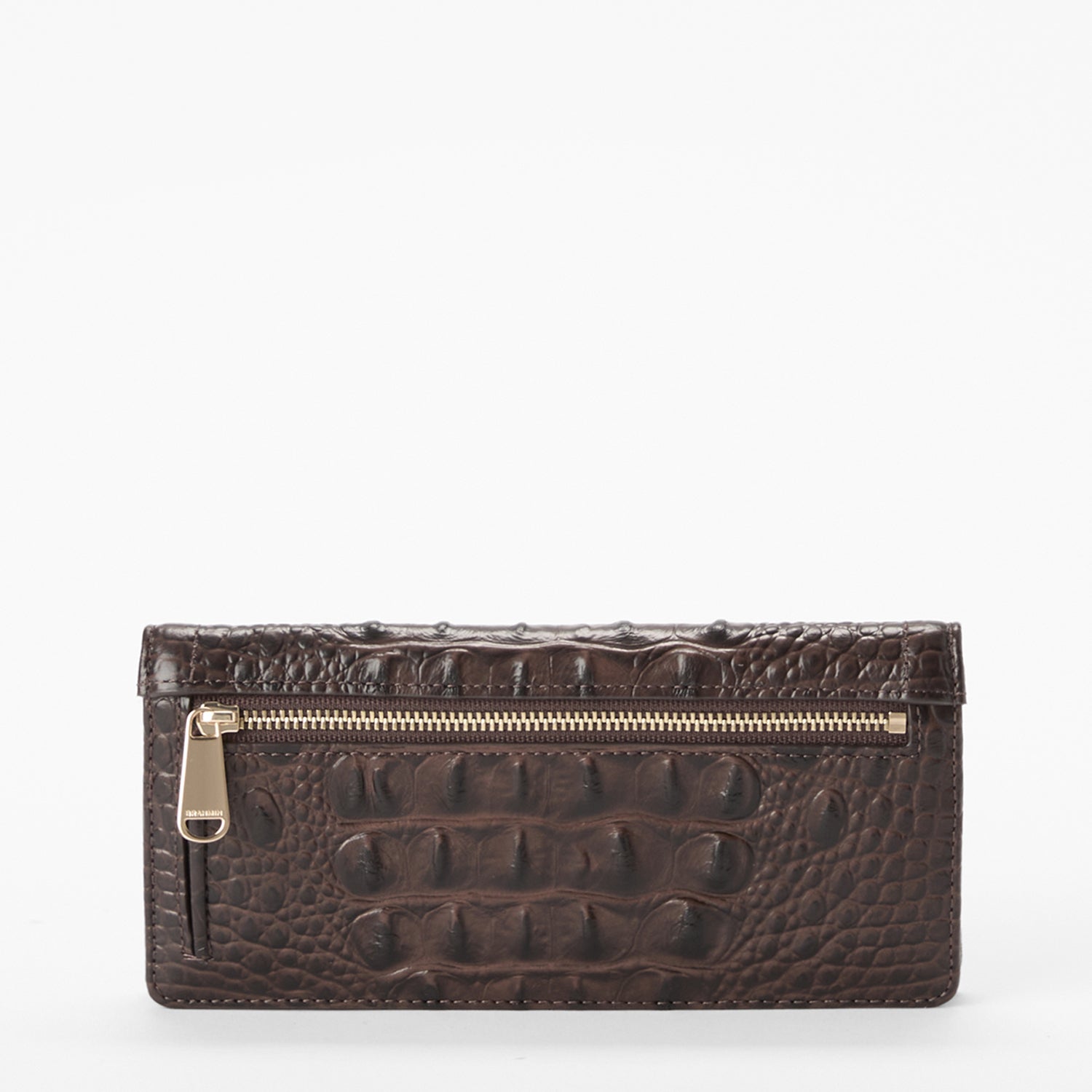 Ady Leather Wallet | Chocolate Alden Road | BRAHMIN