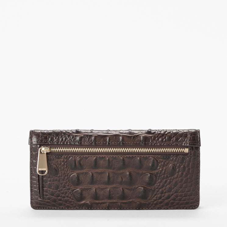 Chocolate Alden Road Ady Wallet Back View 