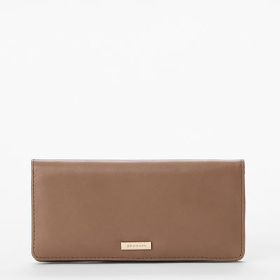 Taupe Belcanto Ady Wallet Front View 