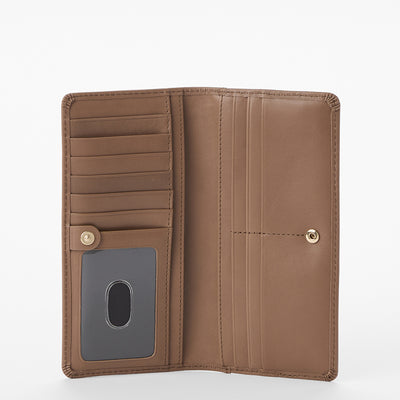 Taupe Belcanto Ady Wallet Open View 