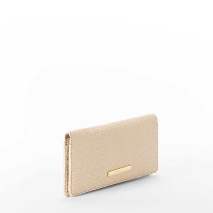 Beige Faroe Ady Wallet Side View 