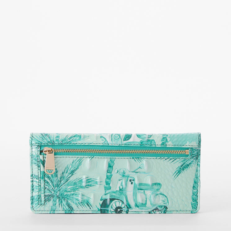 Blue Nantucket Ady Wallet Back View