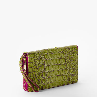 Limeade Melbourne Skyler Clutch Side View 