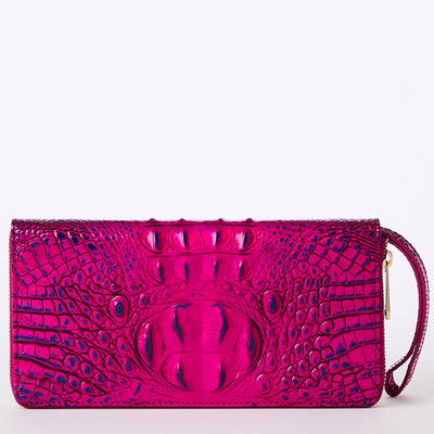 Voltage Violet Melbourne Skyler Clutch Back View 
