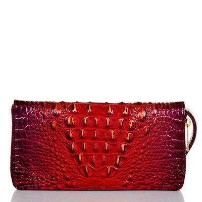 Ruby Ombre Melbourne Skyler Clutch Back View 
