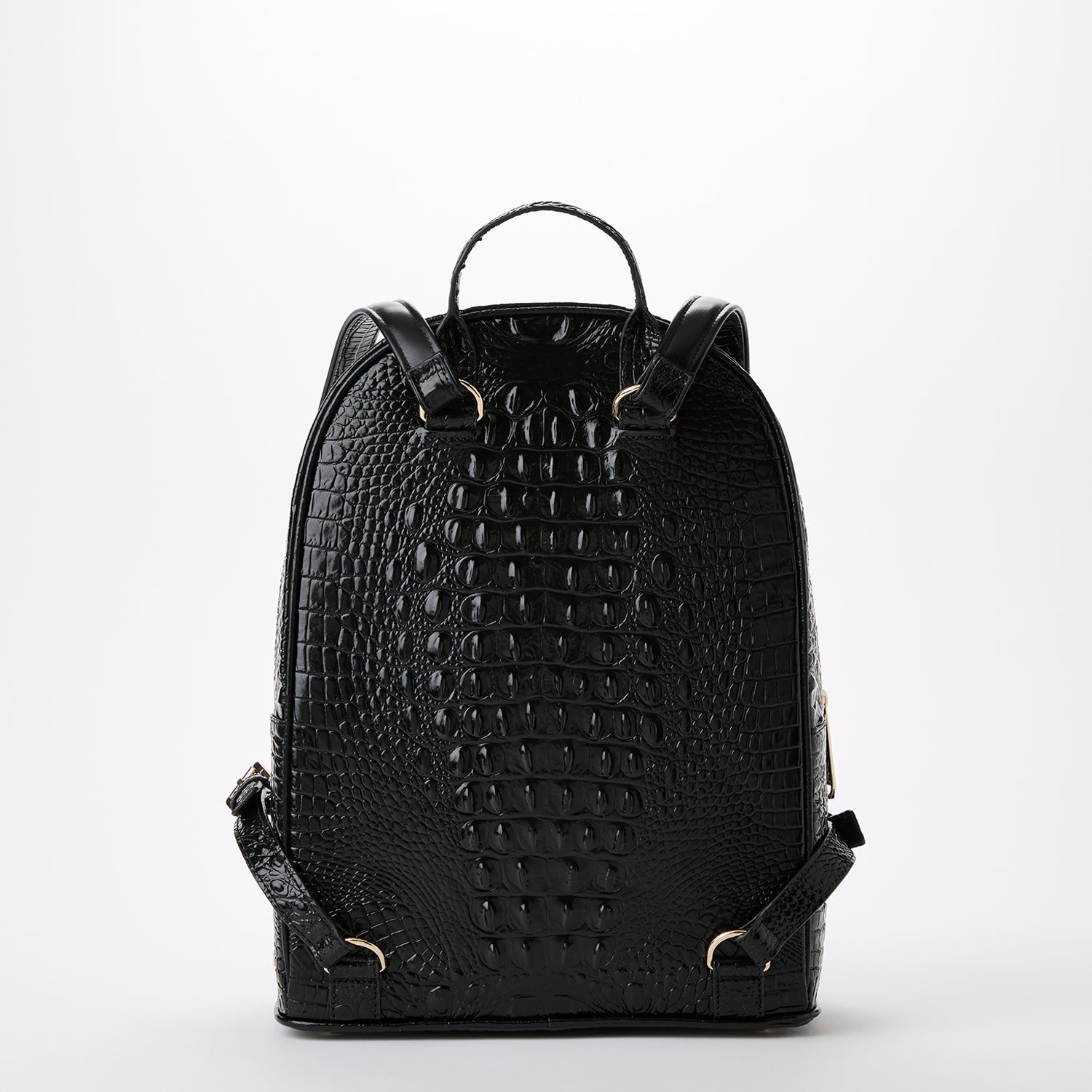 Dartmouth Black Leather Backpack
