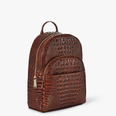 Dartmouth Backpack Pecan Melbourne Side View