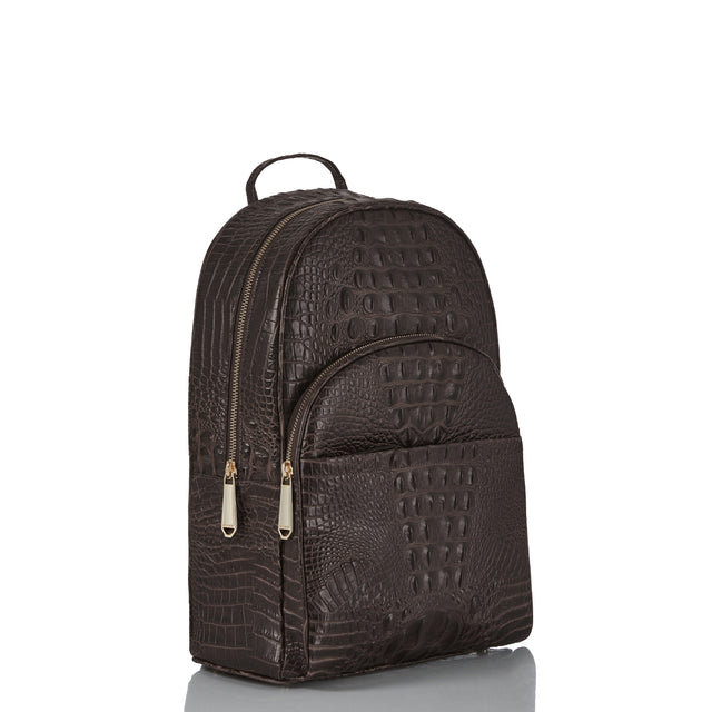 Espresso Barker Dartmouth Backpack  Side View 