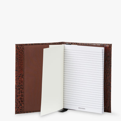 Journal Pecan Melbourne Inside Cover with notebook paper