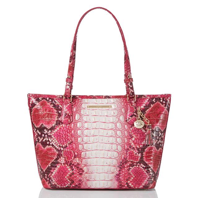 Crown of Hearts Ombre Melbourne Medium Asher Tote Front View 