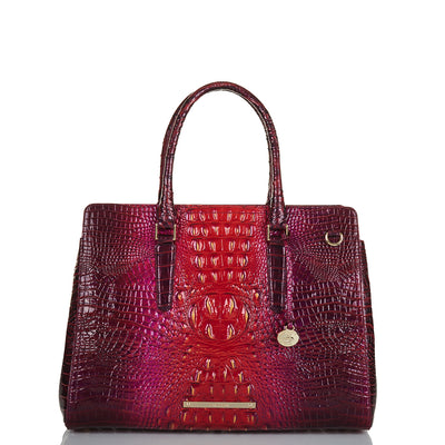 Ruby Ombre Melbourne Finley Carryall Front View 
