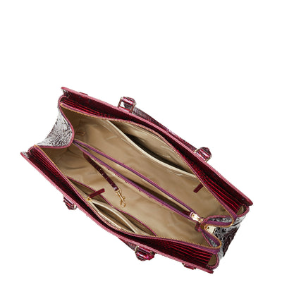 Ruby Ombre Melbourne Finley Carryall Open Top View 
