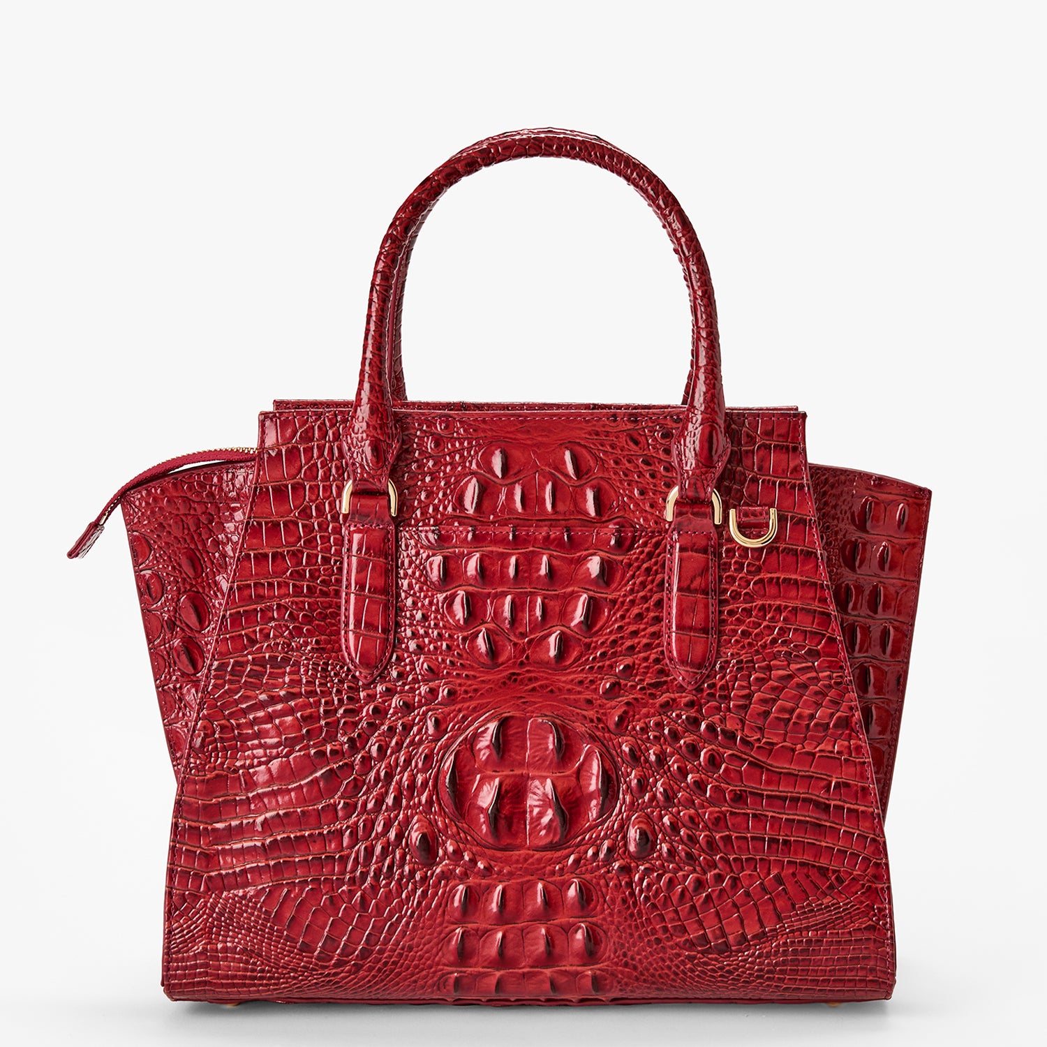 Priscilla Satchel | Volcanic Red Melbourne | BRAHMIN