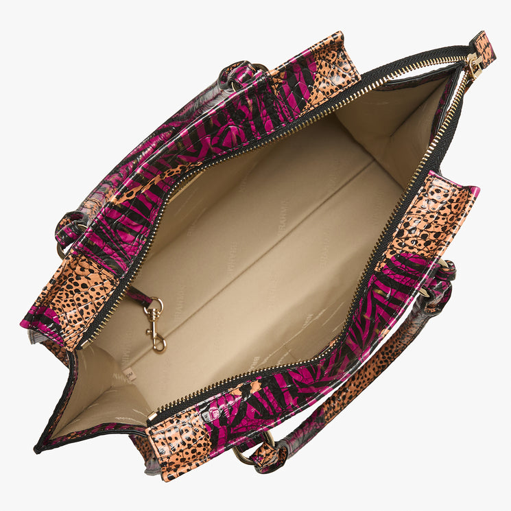 Pounce Melbourne Priscilla Satchel Open Top View