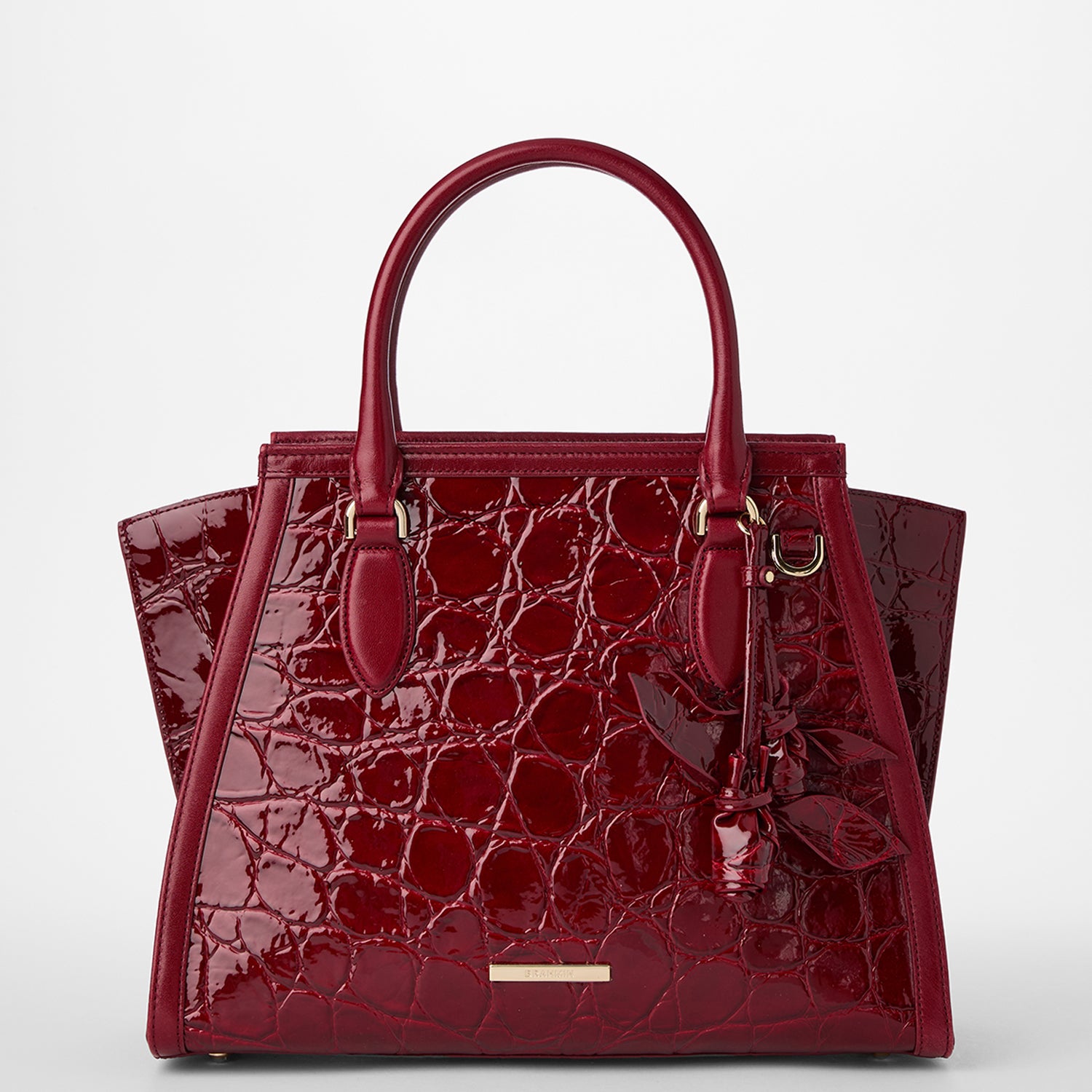 Brahmin Leather Brahmin Is A Brand Leather Handbag Red Brahmin Bag