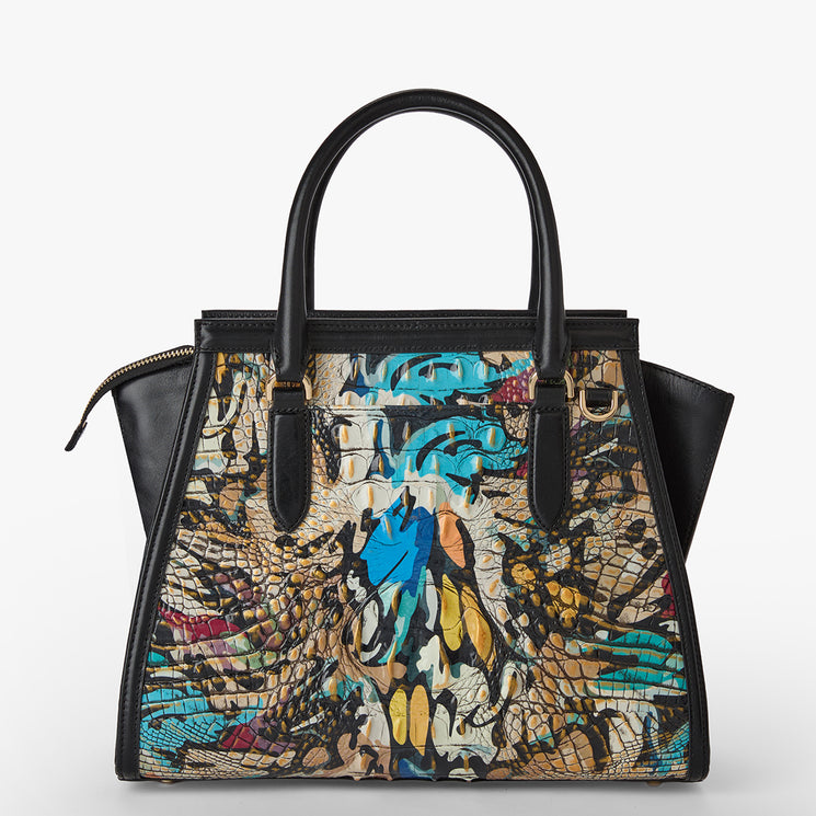 Multi Bennet Priscilla Satchel Back View