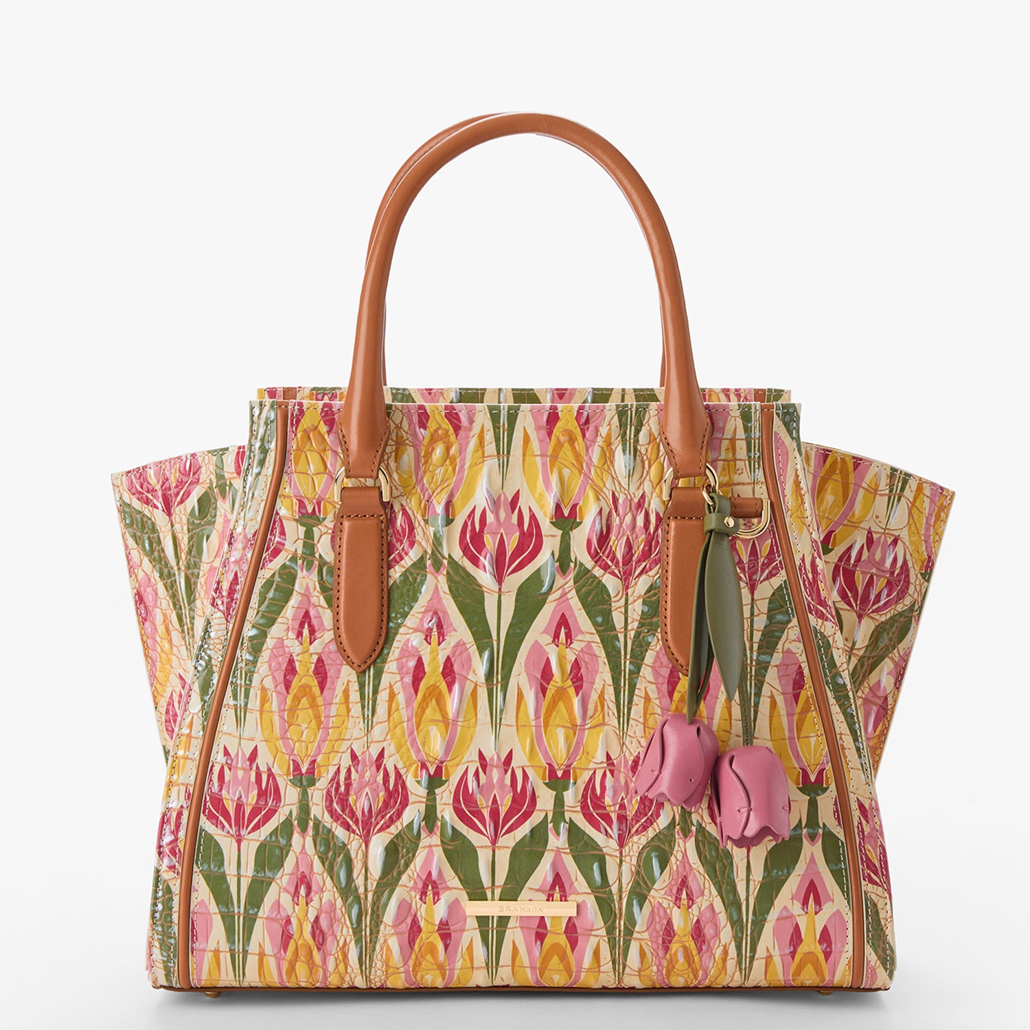 Priscilla Satchel | Multi Nectar | BRAHMIN