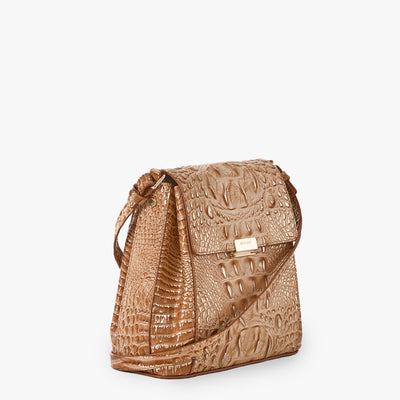 Margo Honey Brown Melbourne Crossbody Side View