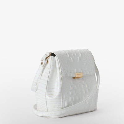 Sea Salt White Melbourne Margo Crossbody Side View