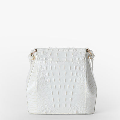 Sea Salt White Melbourne Margo Crossbody Back View