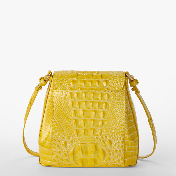 Vivid Yellow Melbourne Margo Crossbody Back View