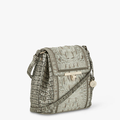 Fairest Grey Breakwater Margo Crossbody Side View 
