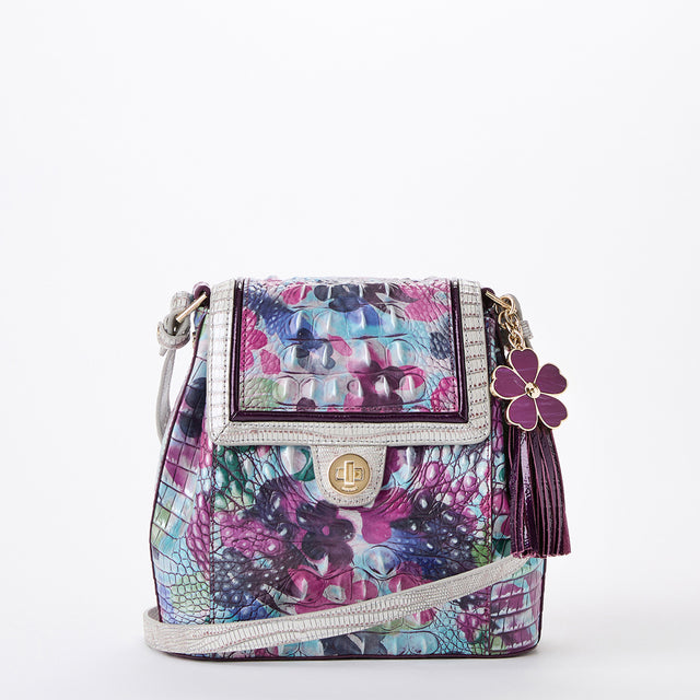Margo Lavender Blossoming Crossbody Front View