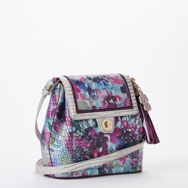 Margo Lavender Blossoming Crossbody Side View
