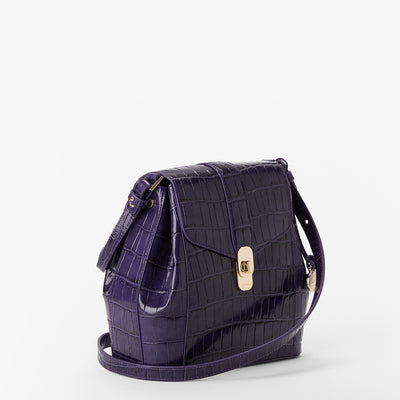 Voltage Violet Sirona Margo Crossbody Side View 
