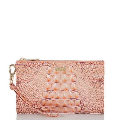 Apricot Rose Melbourne Daisy Wristlet Front View 
