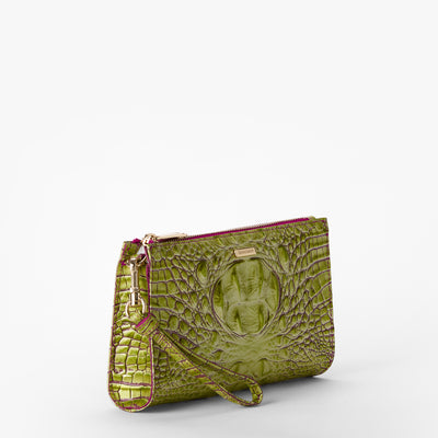 Limeade Melbourne Daisy Wristlet Side View 