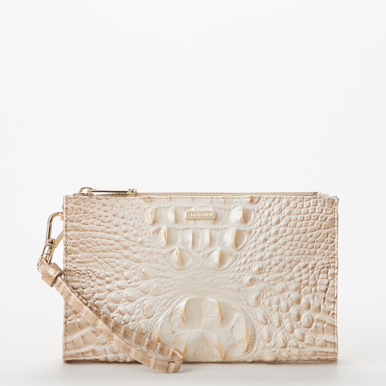 Daisy Leather Wristlet | Contour Melbourne | BRAHMIN