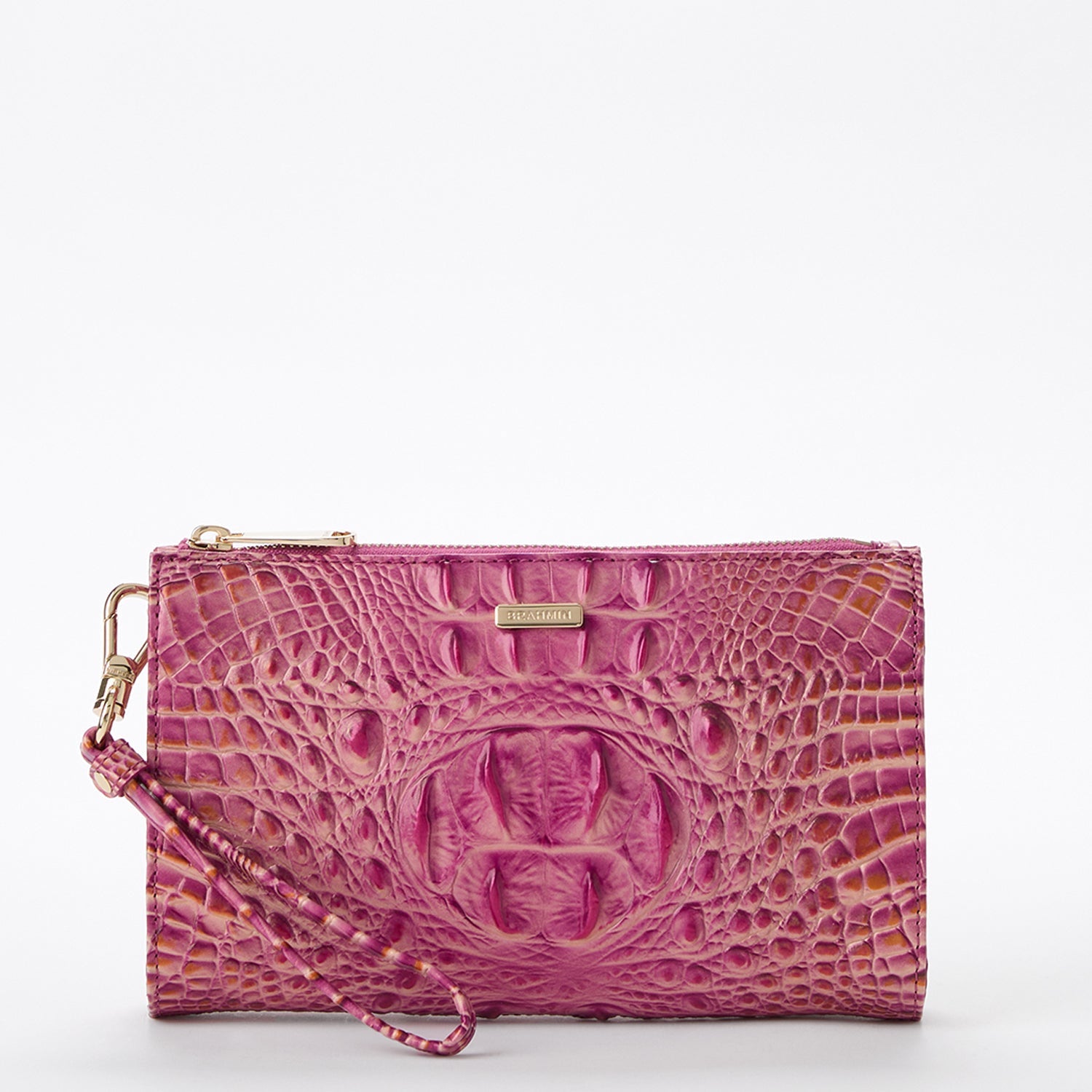 Brahmin BLUEBELL OMBRE Daisy Wristlet outlet