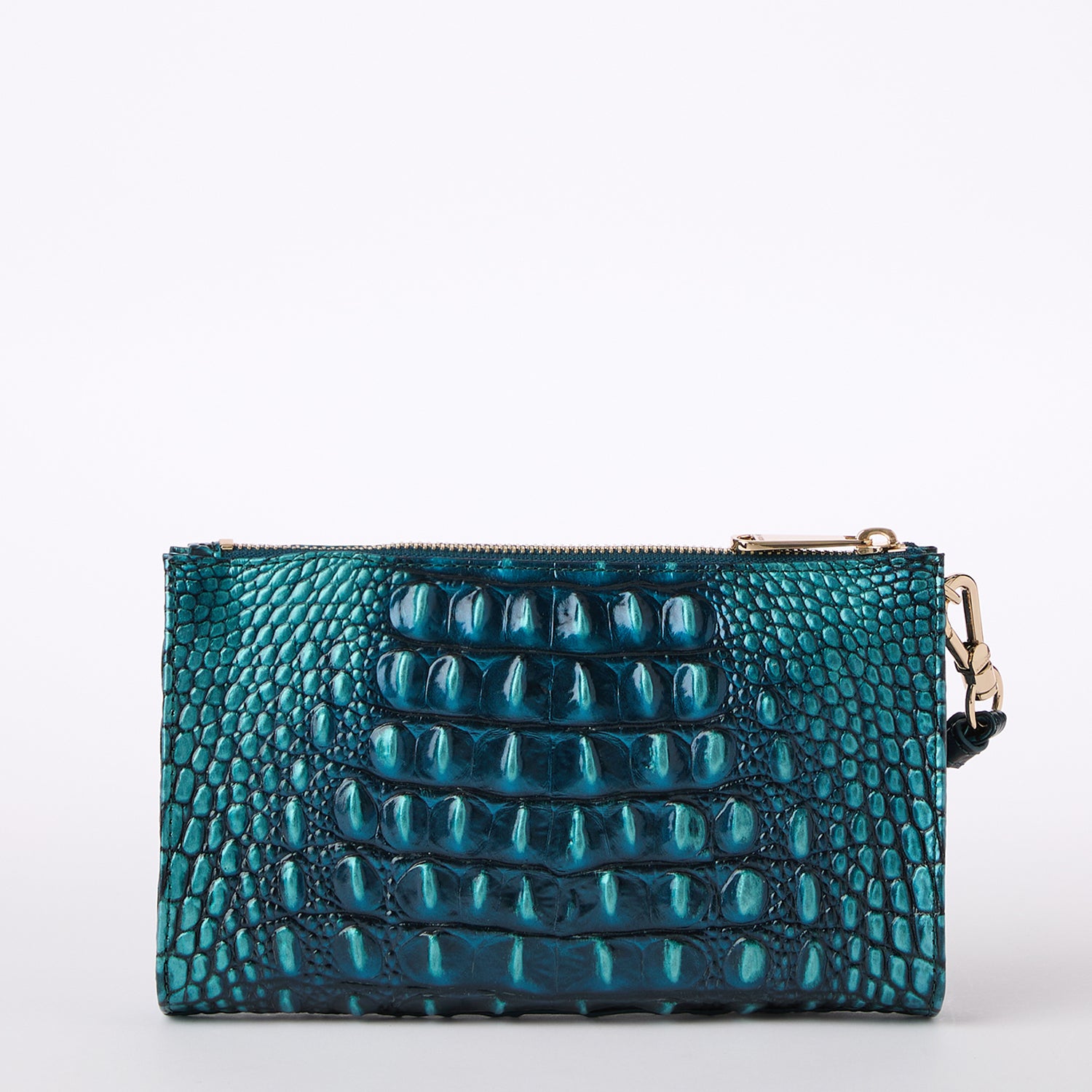 Brahmin authentic Blue Topaz Skyler Wristlet!!! SOLD OUT