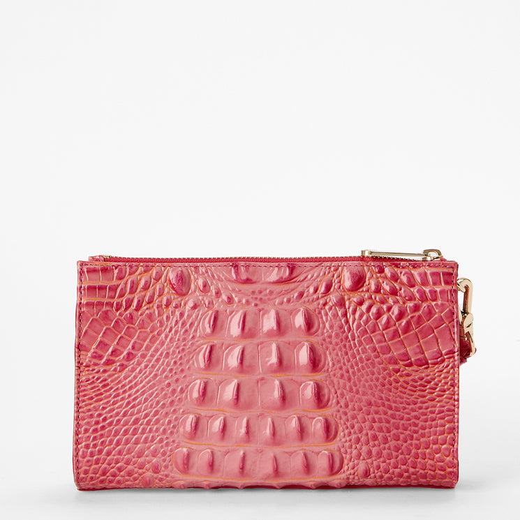 Coral Snapdragon Melbourne Daisy Wristlet Back View