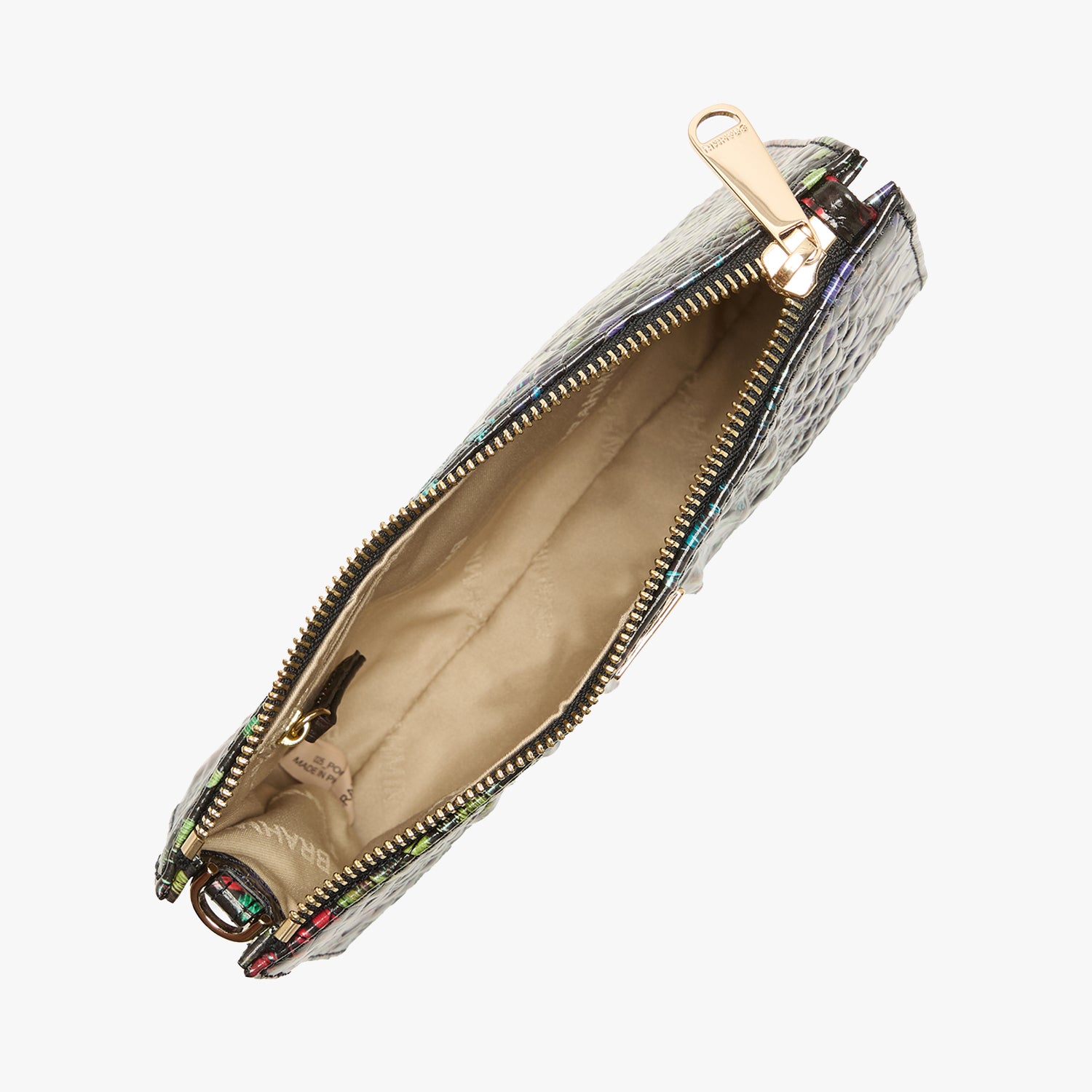 Daisy Leather Wristlet | Showtime Melbourne | BRAHMIN