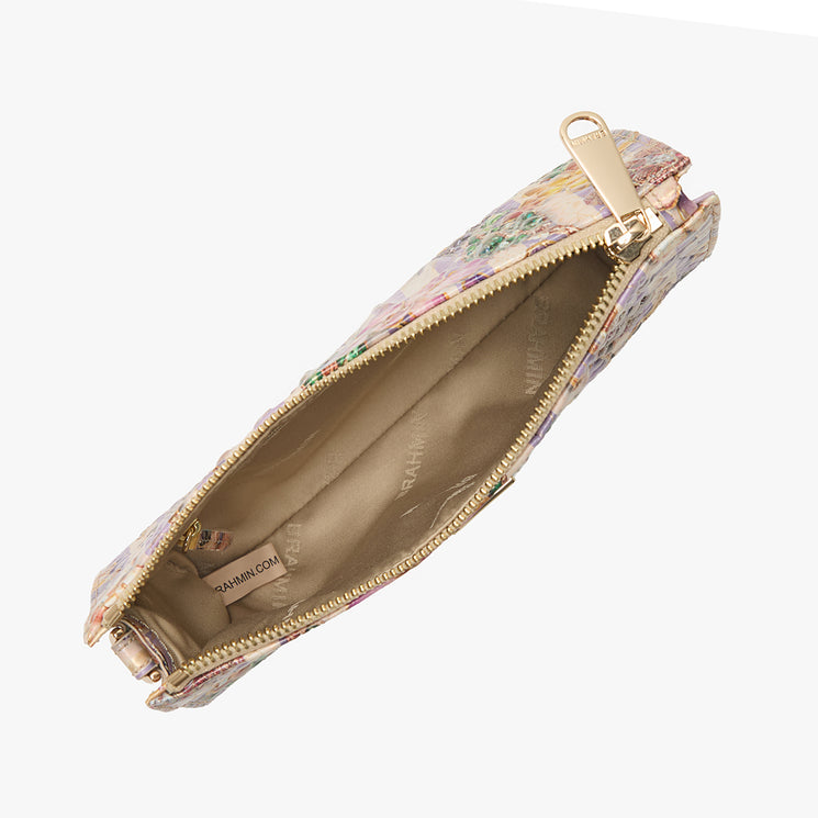 Pinstripe Petals Melbourne	Daisy Wristlet Open Top View