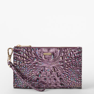 Passion Purple Melbourne Daisy Wristlet Front View 