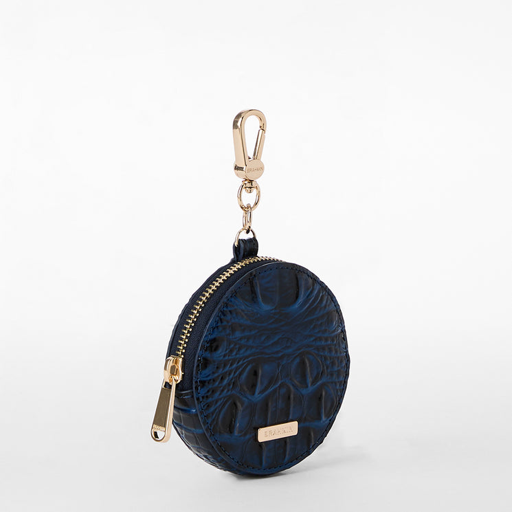 Anchor Melbourne Circle Coin Purse Clip-On Accessory Side View
