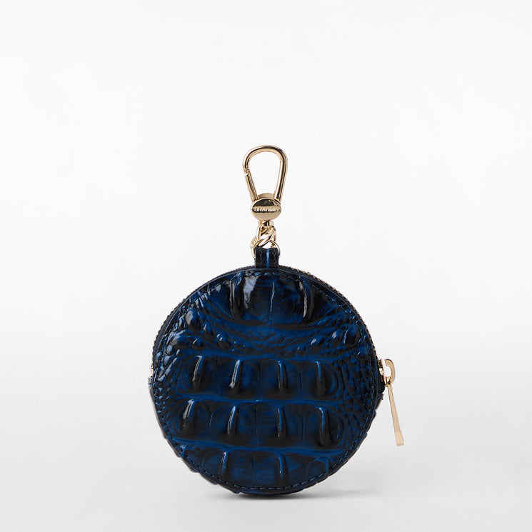 Anchor Melbourne Circle Coin Purse Clip-On Accessory Back View
