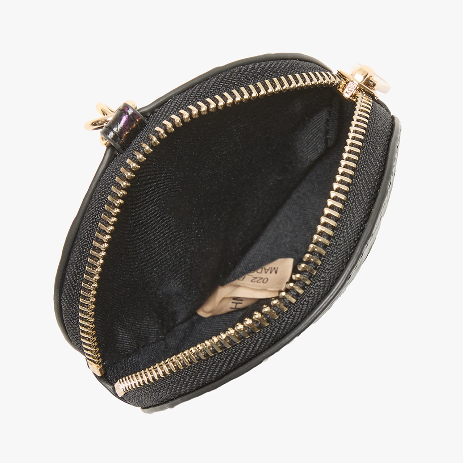 Brahmin BLACK MEL. Circle Coin high quality Purse