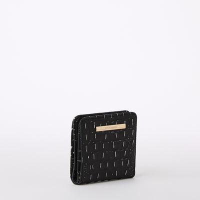 Black Regal Mini Melbourne Jane Wallet Side View 