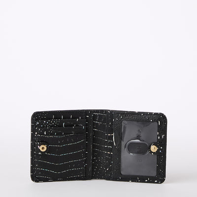 Black Regal Mini Melbourne Jane Wallet Open Top View 