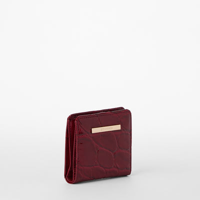 Red Claudine Jane Wallet Side View