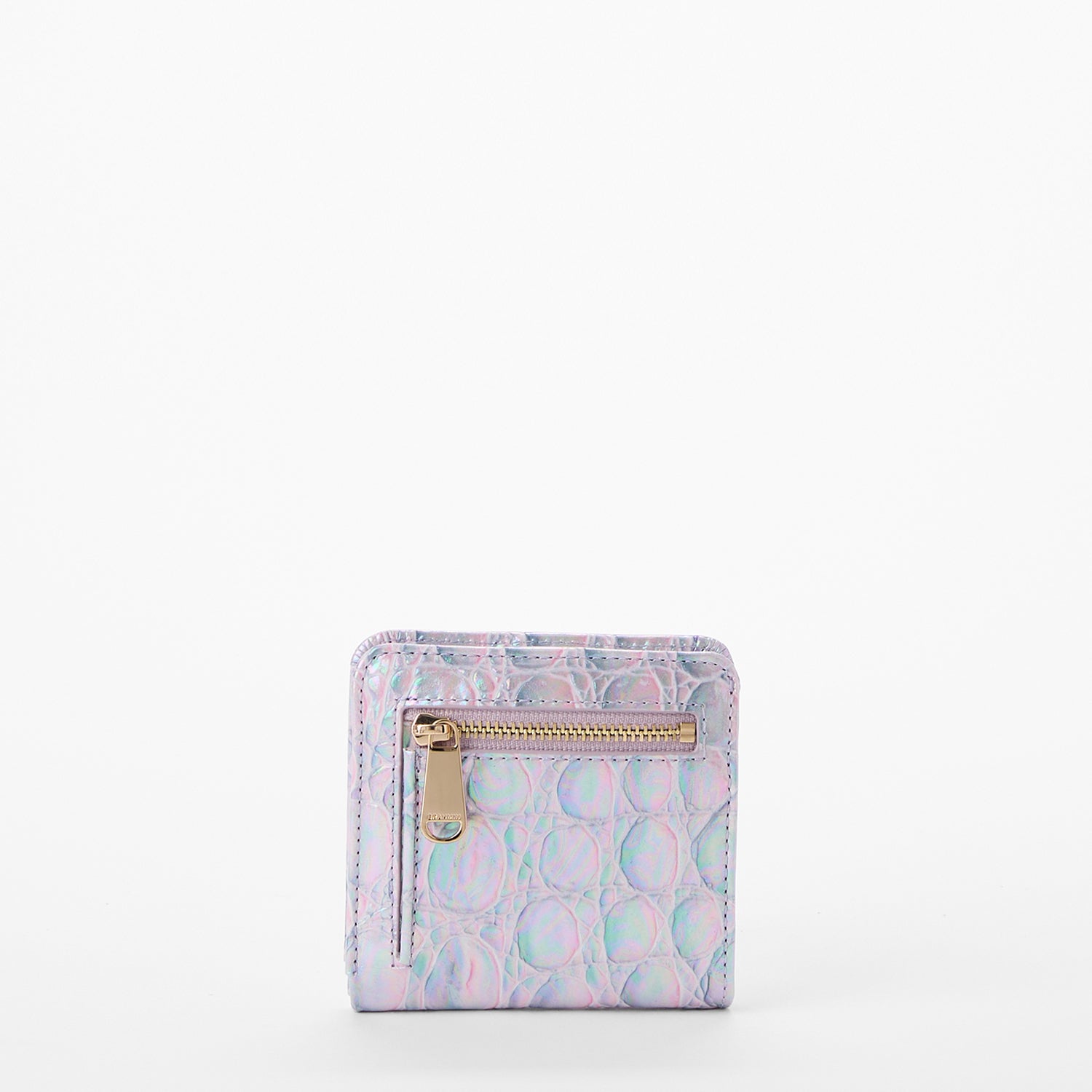 Jane Mini Leather Wallet | Lavender Dewdrop | BRAHMIN