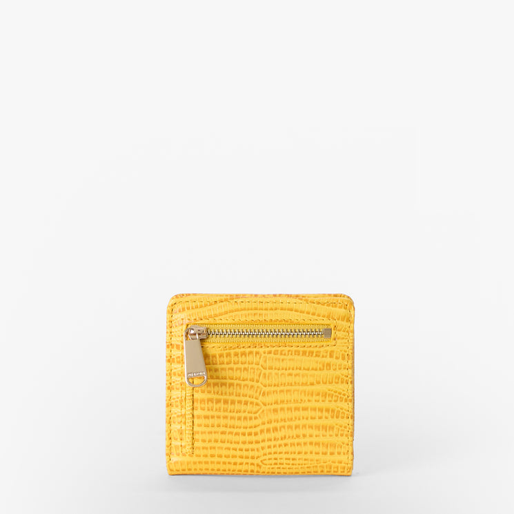 Vivid Yellow Sunshadow Jane Wallet Back View